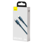 Baseus Cavo Dati Type-c A Type-c 100w 2mt Crystal Shine Black Nero