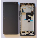 Display Lcd Touch Screen Con Frame ORIGINALE Service Pack Per Xiaomi 12 Lite 5g 2203129g Nero Black