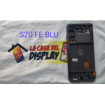 Display Lcd Touch ScreenScreen Frame ORIGINALE Samsung Galaxy S20 Fe Blu G780 4g 2020 Cloud Navy Blue/black