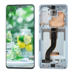 Display Lcd Touch Screen Con Frame ORIGINALE Service Pack Per Samsung Galaxy S20 Plus Lilla G985/g986 4g/5g Bts Edition 2020 Purple