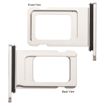 Slot Carrello Vano Porta Nano Sim Card Alloggio Scheda Apple Iphone 11 Bianco