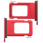 Slot Carrello Vano Porta Nano Sim Card Alloggio Scheda Apple Iphone 11 Rosso