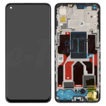 Display Lcd Touch Screen Con Frame ORIGINALE Service Pack Per Oppo Realme Gt Master 5g Black Nero