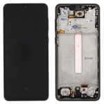 Display Lcd Touch Screen Con Frame Schermo Oled Per Samsung Galaxy A33 5g Sm-a336b Nero Black