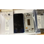 Display Lcd Touch Screen Con Frame ORIGINALE Service Pack Per Samsung Galaxy A34 A346 5g 2023 Silver