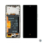 Display Lcd Touch Screen Con Frame ORIGINALE Service Per Huawei Honor Magic5 Lite 5g Black Nero Rmo-nx1