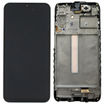 Display Lcd Touch Screen Con Frame ORIGINALE Service Pack Per Samsung Galaxy A256 A25 5g 2023 Black Nero
