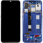 Display Lcd Touch ORIGINALE Con Frame Xiaomi Mi 9 M1902f1a M1902f1g M1902f1t Blu