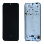 Display Xiaomi Mi A3 Lcd + Touch Con Frame ORIGINALE Service Pack White/silver Mi1906f9sh