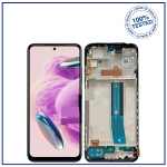 Display Lcd Touch Screen Con Frame ORIGINALE Service Pack Per Xiaomi Note 12s 4g 2023 Black Nero 2303cra44a