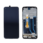 Display Lcd Touch Screen Con Frame Per Oppo A53s Cph2135 / A53 Cph2127 / A33 Cph2137 COMPATIBILE
