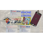 Display Lcd Touch Screen COMPATIBILE Per Apple Iphone 5 Nero Eco