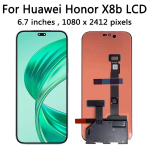 Display Lcd Touch Screen Pari A ORIGINALE Per Honor X8b 4g Lly-lx1 Lx2 Lx3