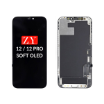 Lcd Display + Touch Screen Vetro COMPATIBILE Per Apple Iphone 12/12 Pro Soft Oled Zy