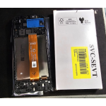 Display Lcd Touch Screen Con Frame COMPATIBILE Oled Per Samsung Alaxy A12 2020 Sm-a125 F/fn/ Flat M127 A02 Rev 0.1 Vetro Nero