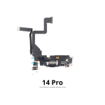 Dock Connettore Pcb Di Ricarica Pulled Per Apple Iphone 14 Pro Nero