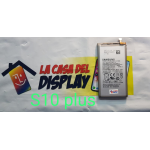 Batteria COMPATIBILE Per Samsung Galaxy S10 Plus Sm-g975 Eb-bg975abu Pila Ricambio 4100mah