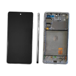 Display Lcd Touch ScreenScreen Frame ORIGINALE Samsung Galaxy S20 Fe 5g Sm-g781b Cloud White Bianco