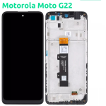 Display Lcd Touch Screen Con Frame ORIGINALE Service Per Motorola Moto G22 Xt2231 Xt-2231 Touch Screen Vetro