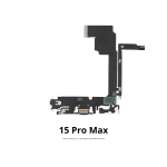 Dock Di Ricarica Flat E Connettore Iphone 15 Pro Max Nero Pulled