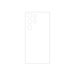 Back Cover COMPATIBILE Per Samsung S23 Ultra Bianco