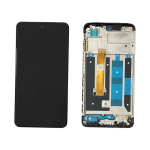 DISPLAY LCD PER REALME C55 RMX3710 NERO CON FRAME ORIGINALE SERVICE PACK