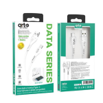 Cavo dati/ricarica USB type C bianco 1m serie Data Arte