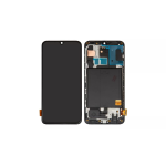 Display LCD Touch Screen SCHERMO ORIGINALE  RIGENERATO PULLED AMOLED SAMSUNG GALAXY A40 SM-A405F NERO