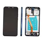 Display Lcd Touch Screen Con Frame PARI A ORIGINALE Per Huawei Mate 20 Lite Sne-lx1 BLU 