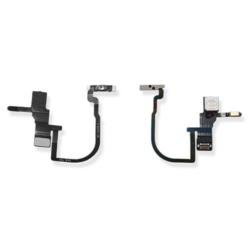 Flat Flex Power Tasto On Off Accensione Apple Iphone Xs Max Flash + Microfono