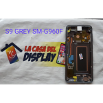 Display Lcd Touch Screen Con Frame Compatibile Per Samsung Galaxy S9 Sm-g960f Nero Black