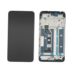 DISPLAY LCD ORIGINALE  PER MOTOROLA XT2521-2 MOTO G15 / XT2521-5 MOTO G15 POWER NERO CON FRAME 