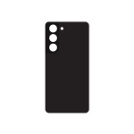 COPRIBATTERIA BACK COVER VETRO POSTERIORE BLACK NERA  PER SAMSUNG GALAXY S22 SM-S901B