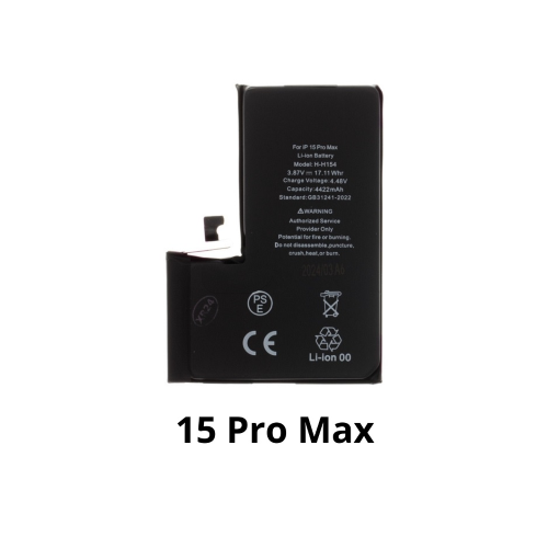 Batteria COMPATIBILE Per APPLE iPhone 15 Pro Max ALTA QUALITA HQ MAGGIORATA