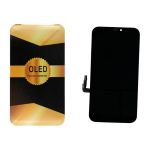 DISPLAY LCD PER IPHONE 12 / 12 PRO NERO SOFT OLED JK IC Intercambiabile