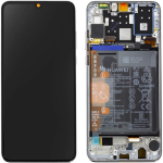 Lcd Display Huawei P30 Lite New Edition ORIGINALE Service Pack Touch Screen Con Frame Schermo Bianco White Mar-l01bx Mar L21bx 48mpx