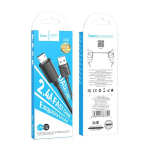 Hoco Cavo Dati Micro-USB (1m) 2.4A Fast Charge Black X88