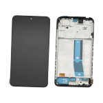Display LCD Touch Screen Con Frame Compatibile Pari a Originale Per XIAOMI NOTE 12S 4G 2023 BLACK NERO 2303CRA44A