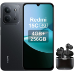 Xiaomi Redmi 15c 4+256GB 6.9" 4G Midnight Black DS 