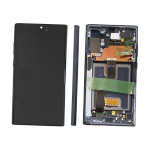 Display Lcd Touch Screen Con Frame Pari Originale OLED  Per Samsung Galaxy Note 10 Plus Nero Black N975