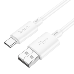 Hoco Cavo Dati Type-C 3A Fast Charging (1m) PVC White X88