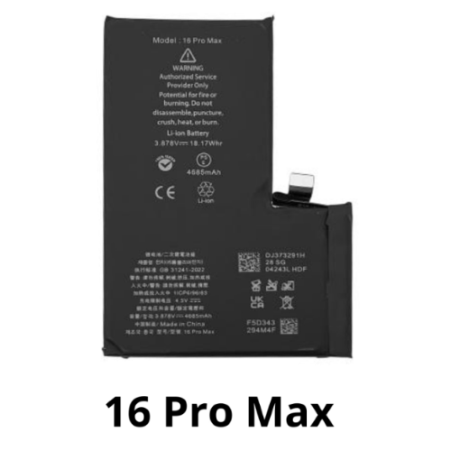 BATTERIA PER IPHONE 16 PRO MAX HQ