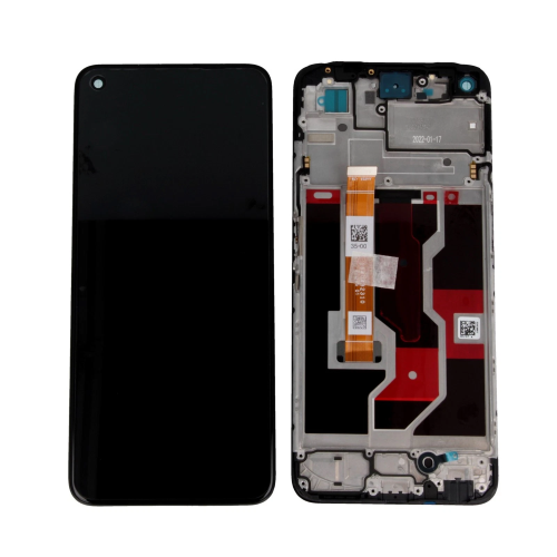DISPLAY LCD  CON FRAME PER OPPO A96 4G CPH2333 VETRO SCHERMO PARI ORIGINALE