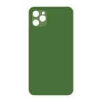 Back Cover COMPATIBILE Perapple Iphone 13 Pro Verde Green Big Hole No Logo