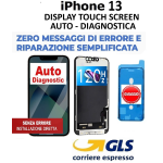 Display Lcd Touch Compatibile Per Apple Iphone 13  Autodiagnosticabile 120Hz Diagnostic No Errore Incell
