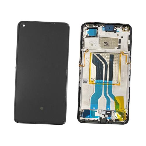 DISPLAY LCD PER REALME GT NEO 2 RMX3370 NERO CON FRAME 4908662 SERVICE PACK