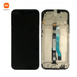 XIAOMI DISPLAY ORIGINALE SERVICE PACK PER  REDMI 15C 4G/5G 2025 Con Frame BLACK LCD 560002P15AE00 / 5600020P15A00