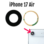 Lente Vetrino Per Fotocamera Posteriore Iphone 17 Air