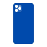 Back Cover COMPATIBILE Perapple Iphone 12 Pro Blu Big Hole No Logo