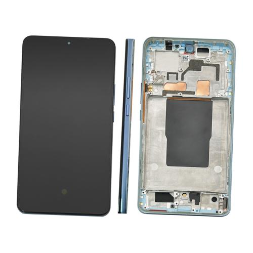 DISPLAY LCD  TOUCH SCREEN CON FRAME ORIGINALE SERVICE PACK PER XIAOMI 12T PRO BLU